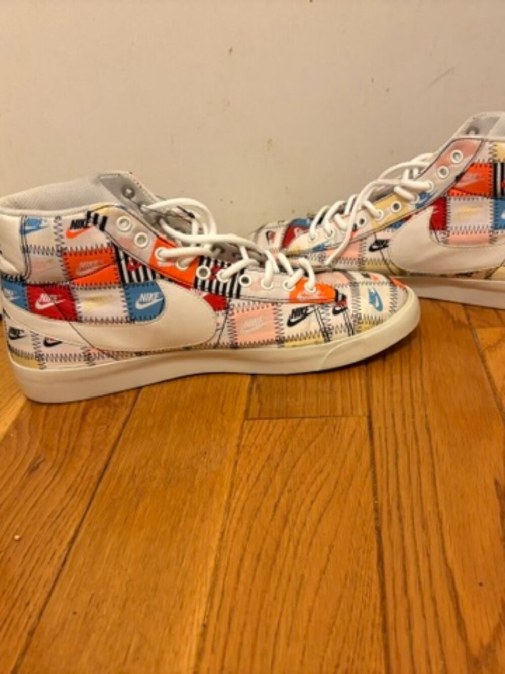 Nike Patchwork Logo High Tops